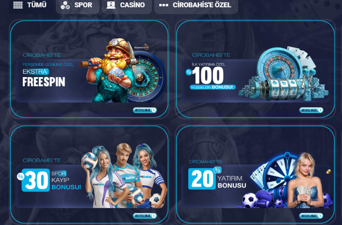 Cirobahis Bonus